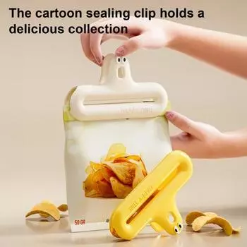 Скрепки для пакетов с чипсами 4,7 дюйма, бумажные скрепки для пакетов с закусками, прочное уплотнение белый