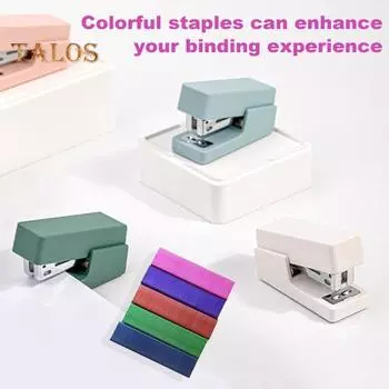 Скрепки зеленого цвета 3000 шт. для настольного степлера, 1000 шт. в упаковке, всего 3 шт., офисные скобы, школьные переплетные скобы розы красного