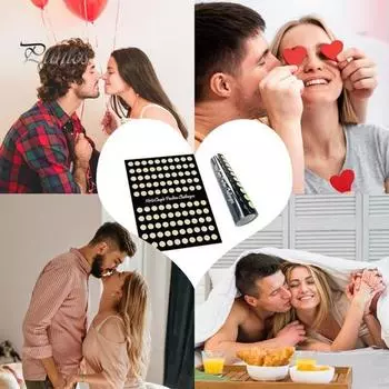 Скретч-билет для пары, 100 дат, скретч-плакат, памятная захватывающая скретч-карта с датой, подарок на День Святого Валентина