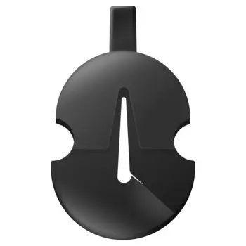 Скрипичная сурдина Глушитель для скрипки Глушитель для выступления Черная скрипка/альт (2 отверстия)