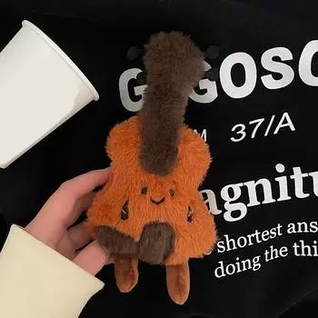 Скрипка плюшевая игрушка брелок мультяшный музыкальный инструмент мягкая кукла кулон автомобильный брелок рюкзак сумка Декор детский подарок