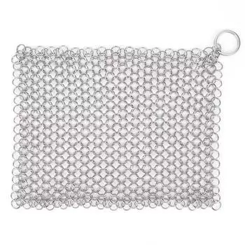 Скруббер для очистки кастрюль, металлическая щетка для чистки сковороды, голландской духовки d 4 Inch