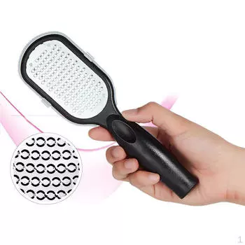 Скруббер для педикюра для ног Hard Dead Rough Skin для удаления мозолей, 2 цвета в наличии - черный