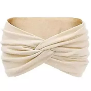 Скрученные широкие повязки на голову для женщин, очень большая спортивная повязка на голову, модные повязки для волос для йоги, аксессуары для густых волос