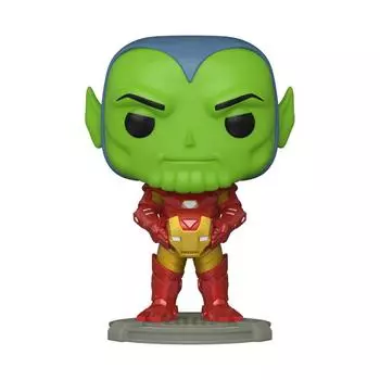 Скрулл из комиксов Marvel в роли Железного человека, эксклюзивная поп-музыка на WC! Покрытие