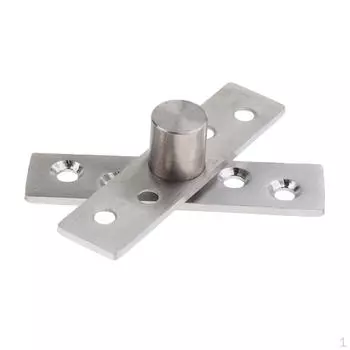 Скрытая петля из нержавеющей стали на 360° для вращающихся дверей 95x20x3mm