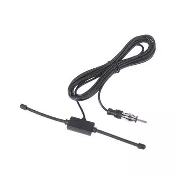 Скрытая радиоактивная антенна для грузовика 5 В стерео универсальная автомобильная лобовая антенна AM Fm 433 МГц усилитель сигнала радиоантенны