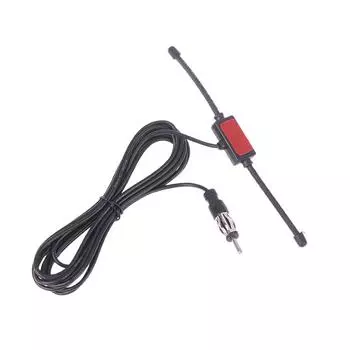 Скрытая радиоактивная антенна для грузовика 5 В стерео универсальная автомобильная лобовая антенна AM Fm 433 МГц усилитель сигнала радиоантенны onesize