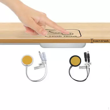 Скрытая светодиодная панель диммера для замены ламп 12-24 В практичные аксессуары белый