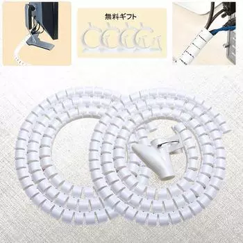 Скрытый кабель, удобная организация хранения кабеля, спиральная трубка, предотвращает пережевывание проводов собаками и аккуратно организует беспорядок в локальной сети Fanoshon