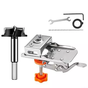 Скрытый кондуктор для сверления петель Удобный Эффективный