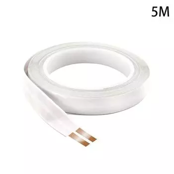 Скрытый супер плоский аудиокабель, подходящий для аудиопровода, светодиодного освещения, подключения бытовой техники, 2-жильный шнур питания из чистой меди as the picture