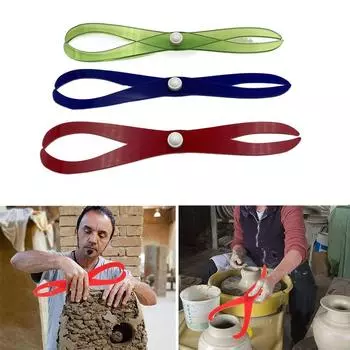 Скульптура Гнутый Ножной Циферблат Керамика Глиняная Скульптура Керамика Измерительный Инструмент синий