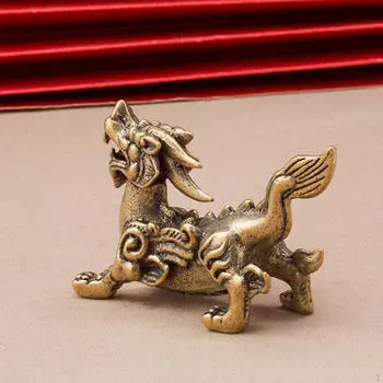 Скульптура Кирин Фэн-шуй Статуэтка Ремесла Коллекция Фигурки Животных