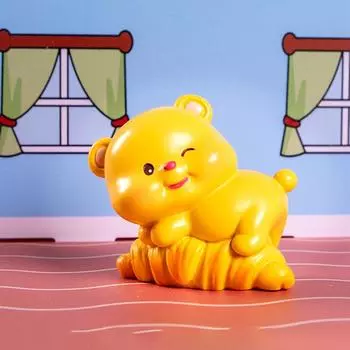 Скульптура медведя из смолы и масла, коллекционные игрушки, крутые настольные украшения, скульптура животных, художественная фигурка, фигурка медведя, куклы для CHINA