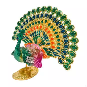 Скульптура павлина для офиса и гостиной Style A