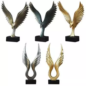 Скульптура «Полет для ястреба», расправляющая крылья, украшения, домашний офис, дисплей 5 X3UC