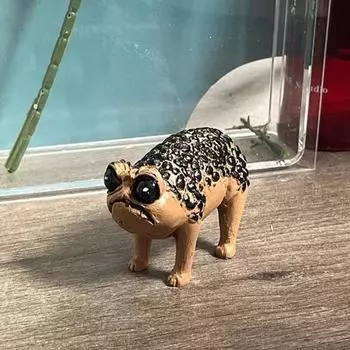 Скульптура уродливой жабы, тонкое мастерство, долговечная статуя африканской дождевой лягушки для сада, ванной комнаты, книжная полка, украшение дома Animal