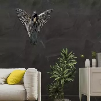 Скульптура воина души, кулон из смолы, украшение для дома, настенное украшение на Хэллоуин