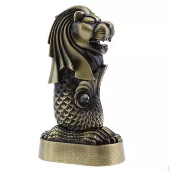 Скульптура здания Мерлиона, модель Сингапура, ремесла, предметы декора для дома/офиса, предметы коллекционирования, сувениры для путешествий