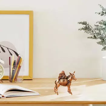 Скульптура животное коллекционная статуэтка фен-шуй орнамент современная медная настольная фигурка для тумбочки