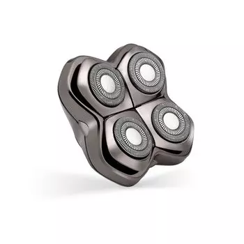 Skull Shaver Skull Shaver Carver PRO 4 Head Pittbull Сменные лезвия Электробритва Серебряный набор Продукт Популярный Жесткие Волосы Густые Волосы