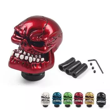 Skull Shift Knob Transmissions Gear Shifter Stick Handle For Most Manual Automatic Cars Truck SUV