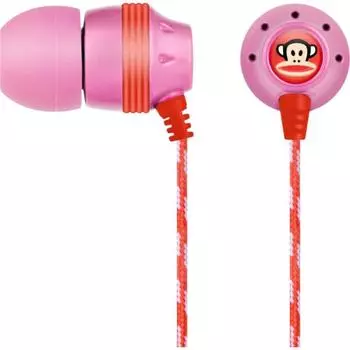 Skullcandy 2011 Модель Наушники Paul Frank Pink Skullcandy Paul Frank Collaboration Ink d розовый