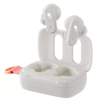 Skullcandy Official Store Dime3 Беспроводные наушники Bluetooth с микрофоном Модель Deep Bass До 20 часов воспроизведения Быстрая зарядка IPX4 Водонепроницаемость