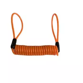 Скутер, мотоцикл, велосипед, противоугонная веревка, пружинный кабельный замок, сигнализация, дисковый замок, напоминание о безопасности жёлтый