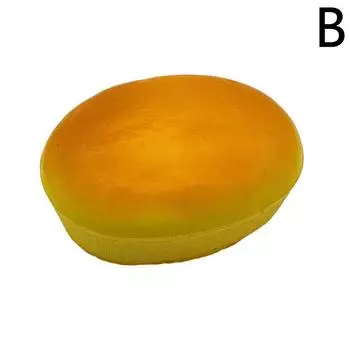 Сквиши игрушка Чизкейк Медленно поднимающаяся Длинный сырный хлеб Медленно восстанавливающая форму Игрушка для сжимания Снятие стресса Расслабление рук Сквиши Декомпрессия