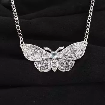 Sky Blue Topaz Gemstone 925 Sterling Silver Jewelry Pendant 0.7 Gift For Mother CP-35-13