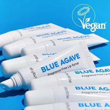 Sky Bottle Голубая агава Высокоувлажняющий сироп для губ без запаха 10мл, корейская косметика