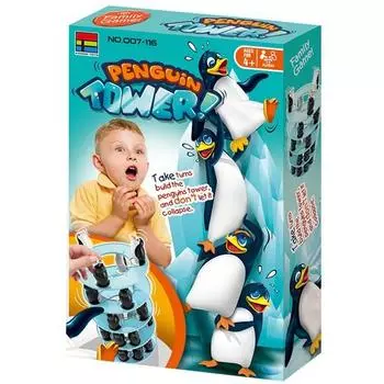 Sky Sunstar Penguin Tower Board Game kings007116, popular Korean game