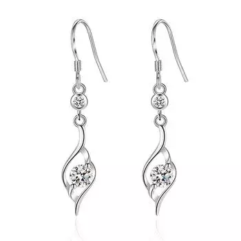 Серьги Sky Wing High Sense Light Luxury Summer Simple Fringed Design Womens High Sense