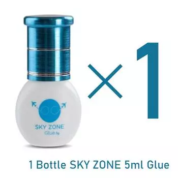 SKY ZONE Клей для наращивания ресниц 1-2S 6 недель Профессиональный клей для прививки ресниц, импортированный из Кореи в запечатанных пакетах