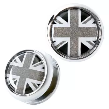 SKYBELL Cable Hook Car Set of 2 Holder Mini Hook Mini Cooper BMW MINI Accessories Smartphone Convenient Goods (Black Jack)