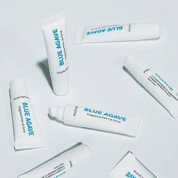 SKYBOTTLE Сироп для губ без запаха голубой агавы 10 мл