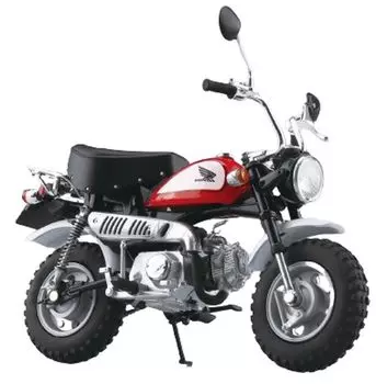 Skynet Завершенный мотоцикл Honda Monkey Fighting Red 1/12