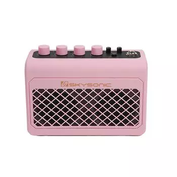 SKYSONIC Guitar Bass Mini Electric Guitar Bluetooth Headphone AUX IN OTG Recording Может подключаться к Pink Amplifier, Amplifier, Amplifier, Compatible, &