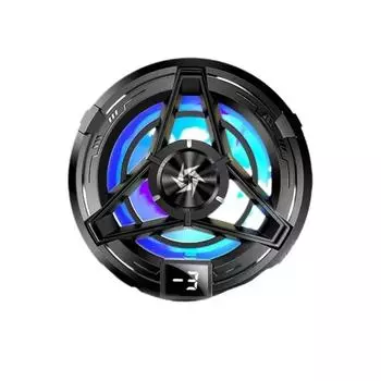 SL17 20 Вт Магнитный охладитель для телефона Портативный телефон Полупроводниковый радиатор RGB Быстрое охлаждение телефона Охладитель со светодиодным дисплеем температуры