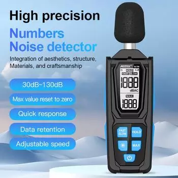 SL750 Sound Level Meter Digital Handheld-DB Meter Noise Audio-Level Meter 30-130dB Decibels Mini Noise Sound Meter