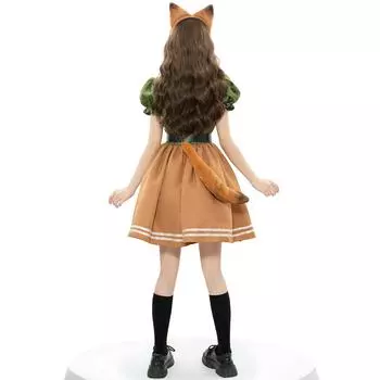 SL Zootopia Nick Fox Юбка COS Костюм животного, Игровая форма, Косплей Японский аниме-костюм S