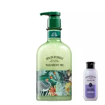 Слабокислотный скраб для тела Spa Moisture Glow, 600 г + ) Жасмин 200мл Беллман