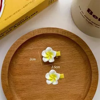 Сладкая Милая Детская Заколка для Волос с Цветком Женская Новая Корейская Темпераментная Резинка Петля для Волос Пляжный Отпуск Аксессуары для Волос
