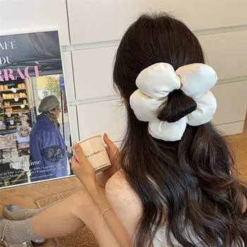 Сладкий большой хлебный цветок резинки для волос толстые кишки резинки для волос головной убор резинка для волос конский хвост резинка для волос изысканный головной убор 16cm