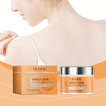 Сладкий увлажняющий аромат лосьона для тела с натуральным ароматом и шелковистой гладкостью, не липкий, увлажняющий белый