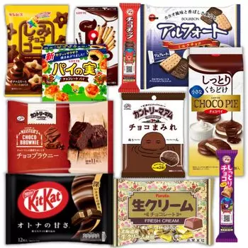 сладости оптом Ассортимент 11 видов Kit Kat Шоколадный брауни Alfort NBshops Включая благодарственную открытку Подарочный ассортимент Шоколадный ассортимент