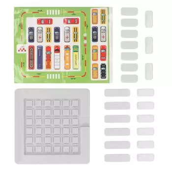 Слайд-головоломка Игра-головоломка Логическое мышление Тренировка парковки автомобилей Лабиринт Головоломка Игра-головоломка Испытания Слайд-бо