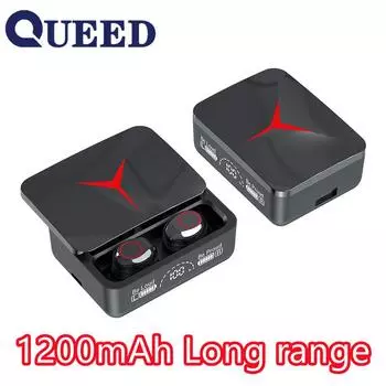 Слайдер Bluetooth-гарнитура Беспроводная Bluetooth-гарнитура TWS 5.3 чёрный